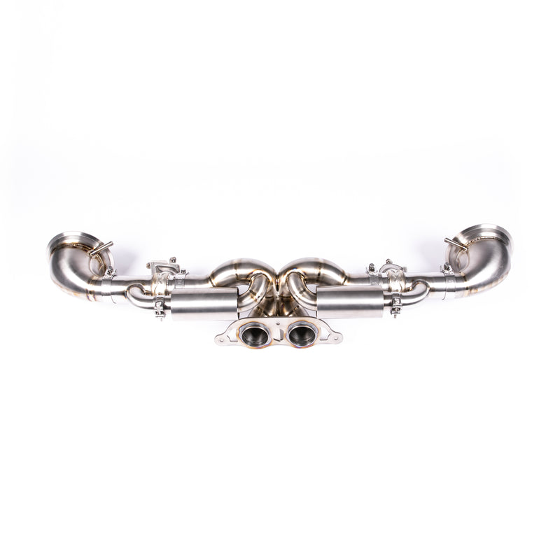 JCR Titanium Race Pipe (Valved) - 992.1 GT3 / GT3RS / ST