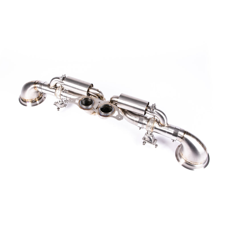 JCR Titanium Race Pipe (Valved) - 992.1 GT3 / GT3RS / ST