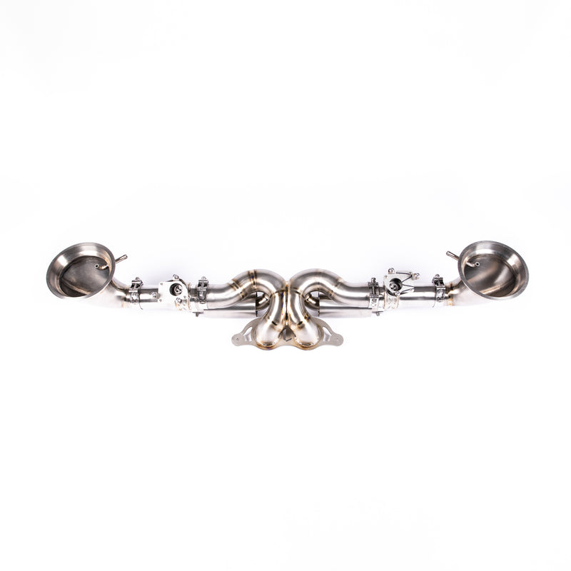 JCR Titanium Race Pipe (Valved) - 992.1 GT3 / GT3RS / ST