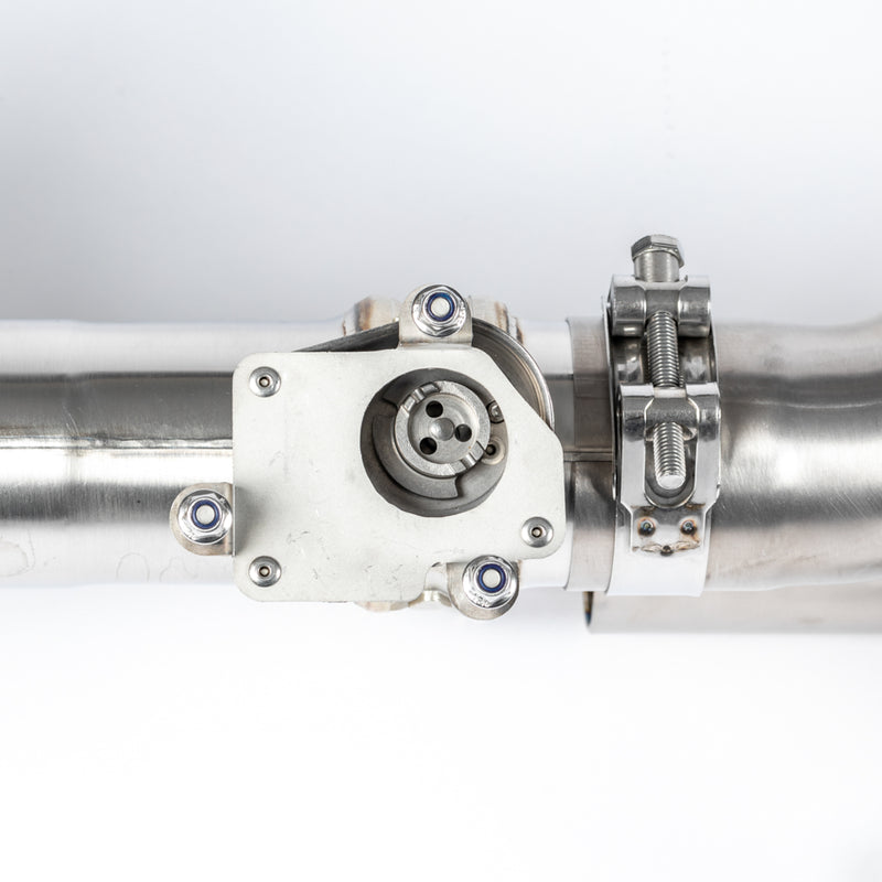 JCR Titanium Race Pipe (Valved) - 992.1 GT3 / GT3RS / ST