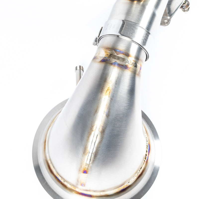 JCR Titanium Race Pipe (Valved) - 992.1 GT3 / GT3RS / ST