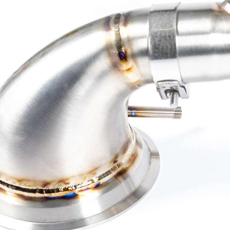 JCR Titanium Race Pipe (Valved) - 992.1 GT3 / GT3RS / ST