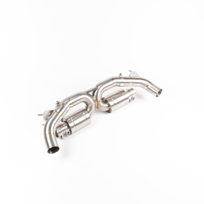 JCR Titanium Center (Silenced / Non Valved) - 992.1 Carrera / Turbo