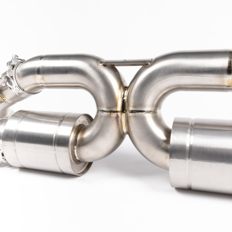 JCR Titanium Center (Silenced / Non Valved) - 992.1 Carrera / Turbo