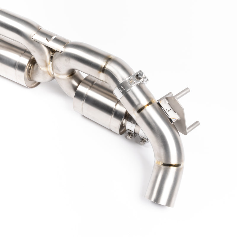 JCR Titanium Center (Silenced / Non Valved) - 992.1 Carrera / Turbo