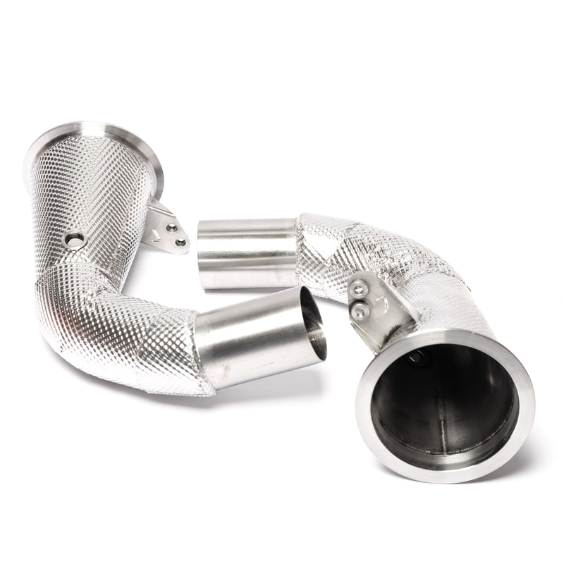 JCR Inconel Cat Deletes (Heat Shielded) - 992.1 Carrera / Turbo