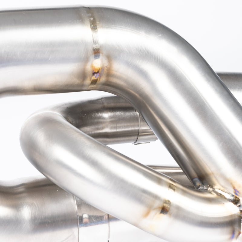 JCR Titanium Race Pipe (Valved) - 718 GT4RS / Spyder RS