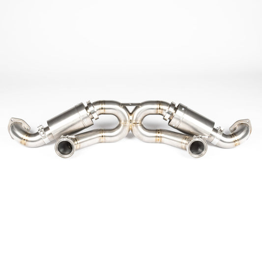 JCR Titanium Race Pipe (Silenced) - 718 GT4RS / Spyder RS