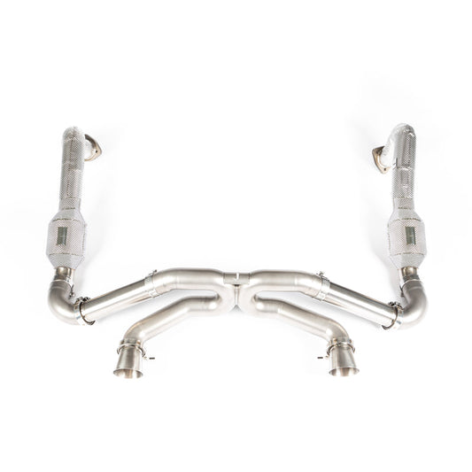 JCR Titanium Superlight Race Pipe (Catted / Non Silenced) - 718 GT4 / Spyder / GTS4.0