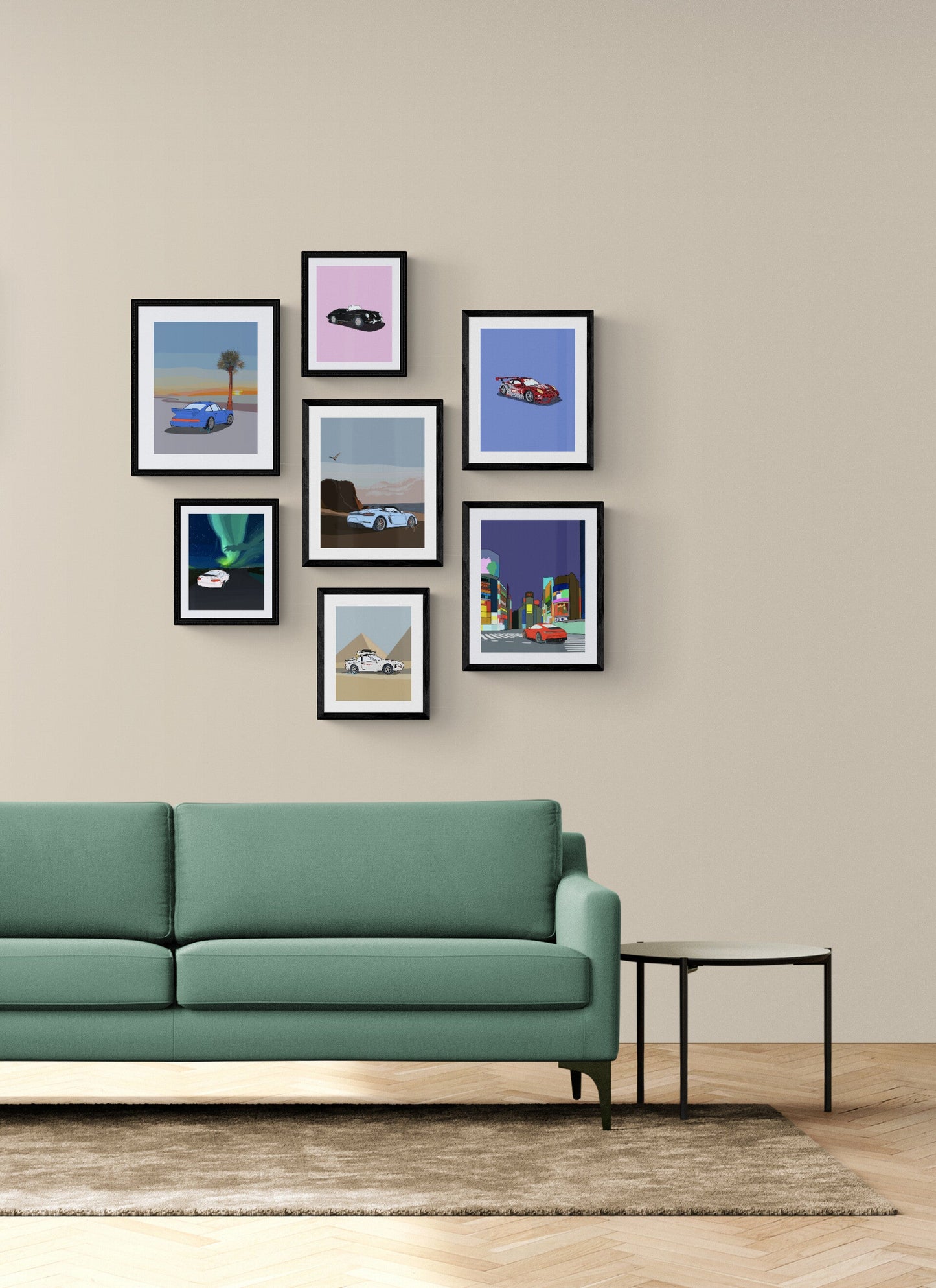 ART PRINT - BLUE RIDGE HIGHWAY