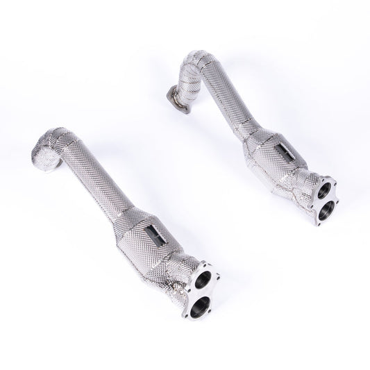 JCR Inconel Link Pipes (Race Cats) - 718 GT4 / Spyder / GTS4.0