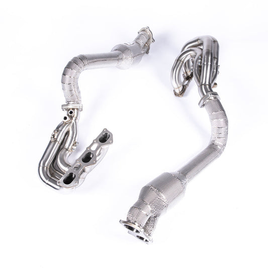 JCR Inconel Race Manifold & Link Pipes (Race Cats) - 718 GT4 / Spyder / GTS4.0