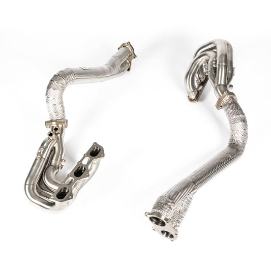 JCR Inconel Race Manifold & Titanium Link Pipes (Non Silenced) - 718 GT4 / Spyder / GTS4.0