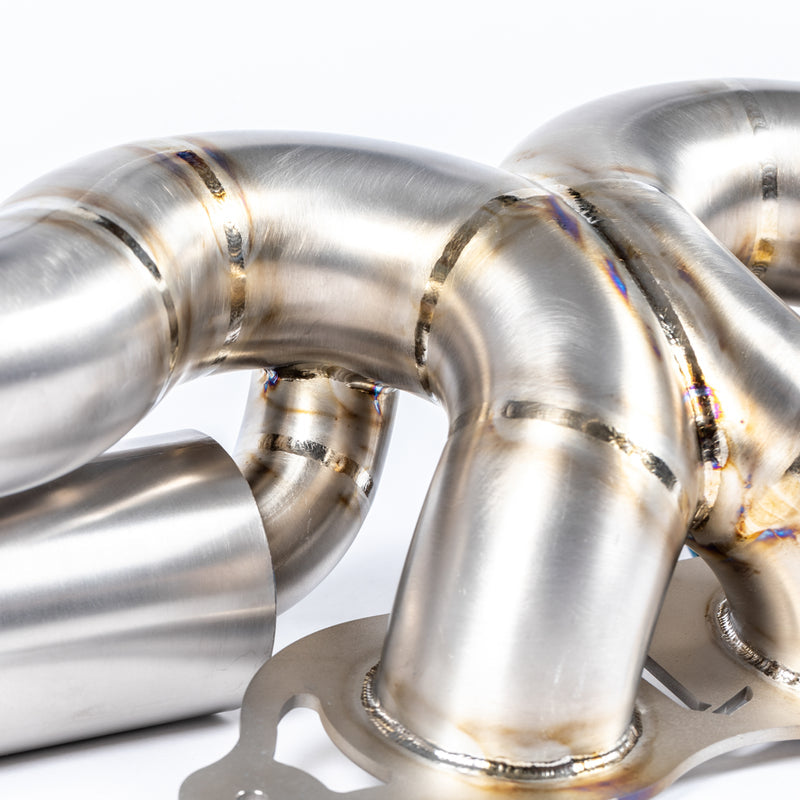 JCR Superlight Race Pipe (Valved / Cat Delete) - 992.1 GT3 / GT3RS / ST