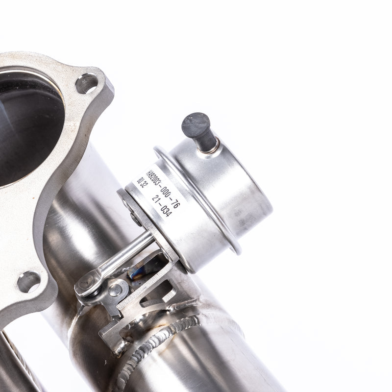 JCR Titanium Valved Race Pipe (Silenced) - 718 GT4 / Spyder / GTS4.0