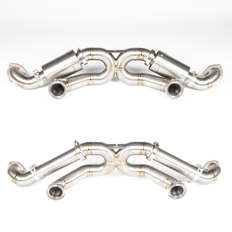 JCR Titanium Race Pipe (Full Kit) - 718 GT4RS / Spyder RS