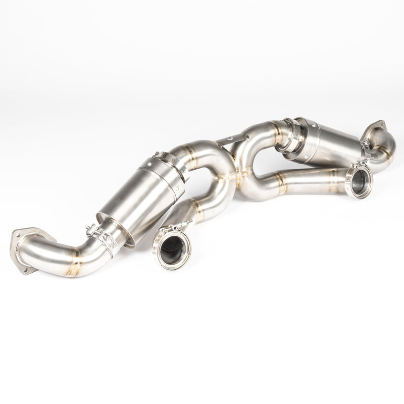 JCR Titanium Race Pipe (Silenced) - 718 GT4RS / Spyder RS