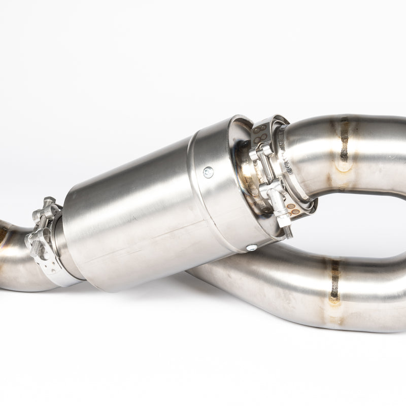 JCR Titanium Race Pipe (Silenced) - 718 GT4RS / Spyder RS