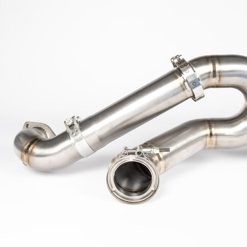 JCR Titanium Race Pipe (Non Silenced) - 718 GT4RS / Spyder RS