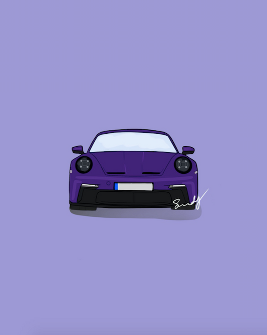 ART PRINT - PORSCHE 992